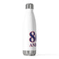 860 Andover Red, White & Blue 20oz Insulated Bottle