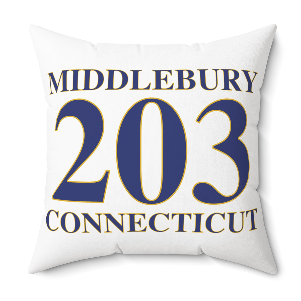 Middlebury 203 Connecticut Polyester Square Pillow