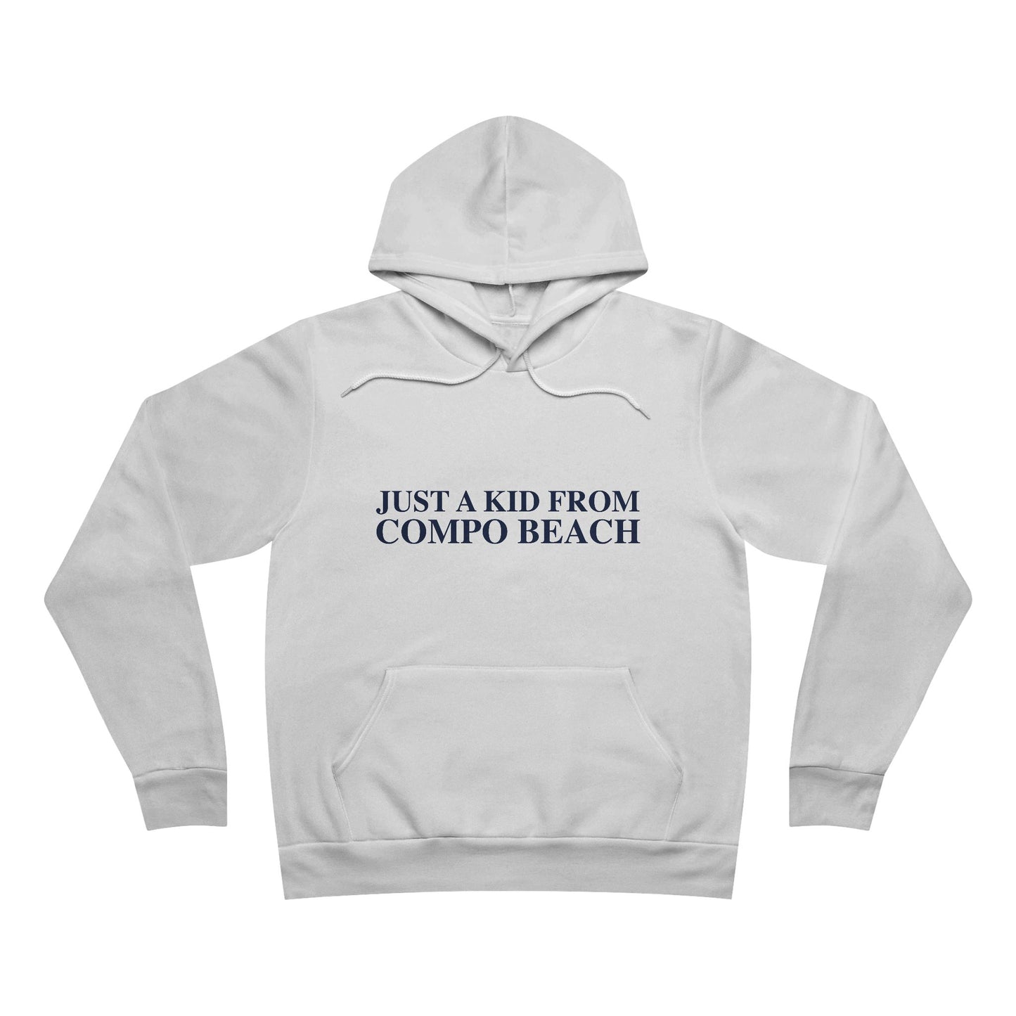Just a kid from Compo Beach Unisex Sponge Fleece Pullover Hoodie Sweatshirt