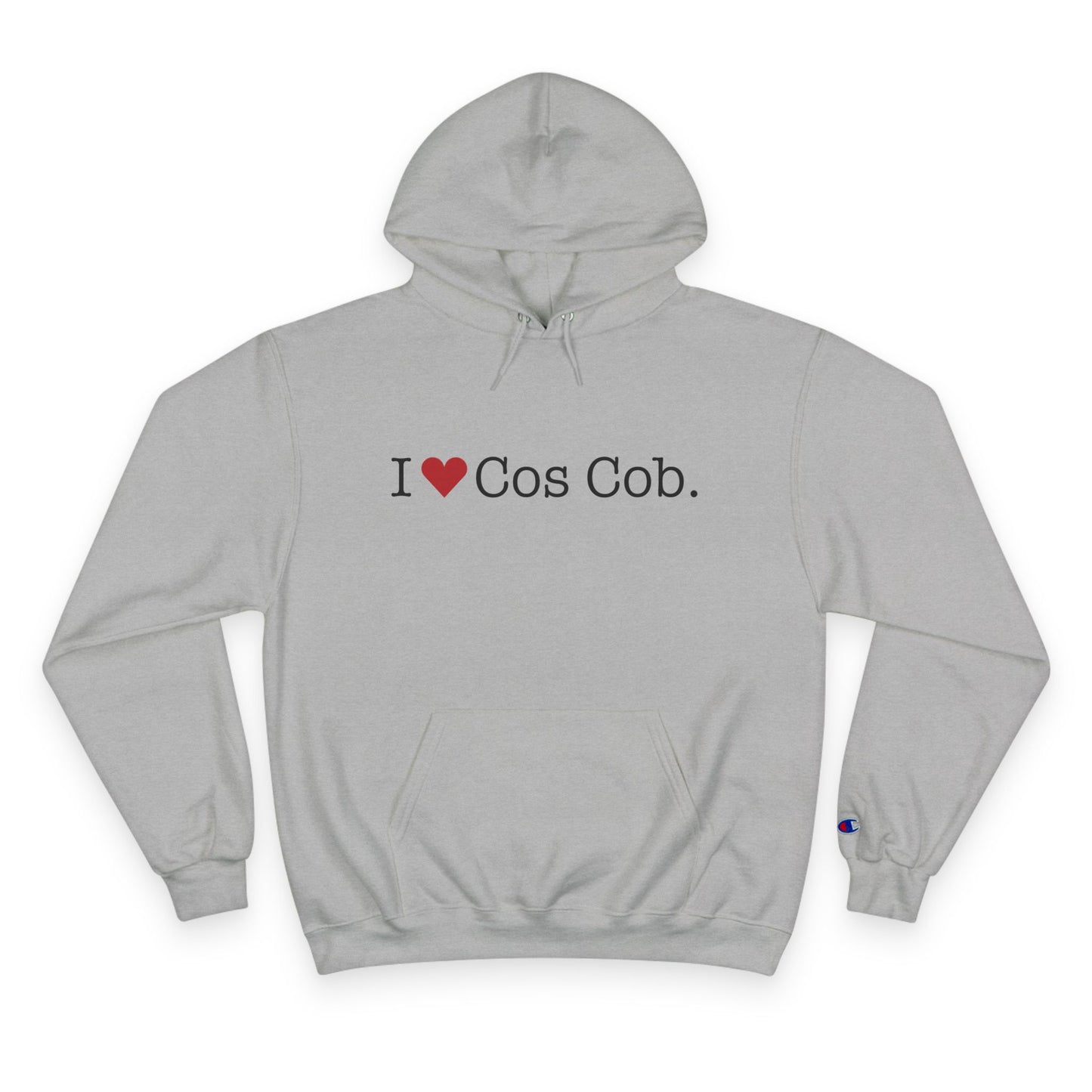 I Heart Cos Cob. Champion Hoodie
