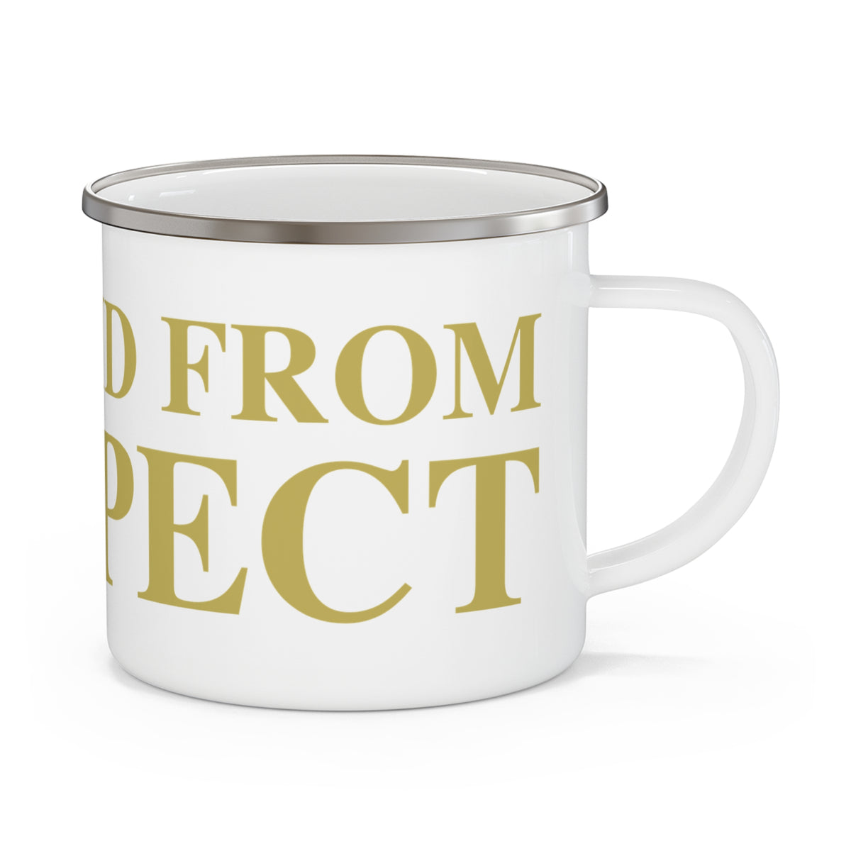 Just a kid from Prospect Enamel Camping Mug