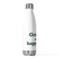 Griswold is My Happy Place 20oz Insulated Bottle