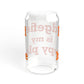 Ridgefield Is My Happy Place Sipper Glass, 16oz