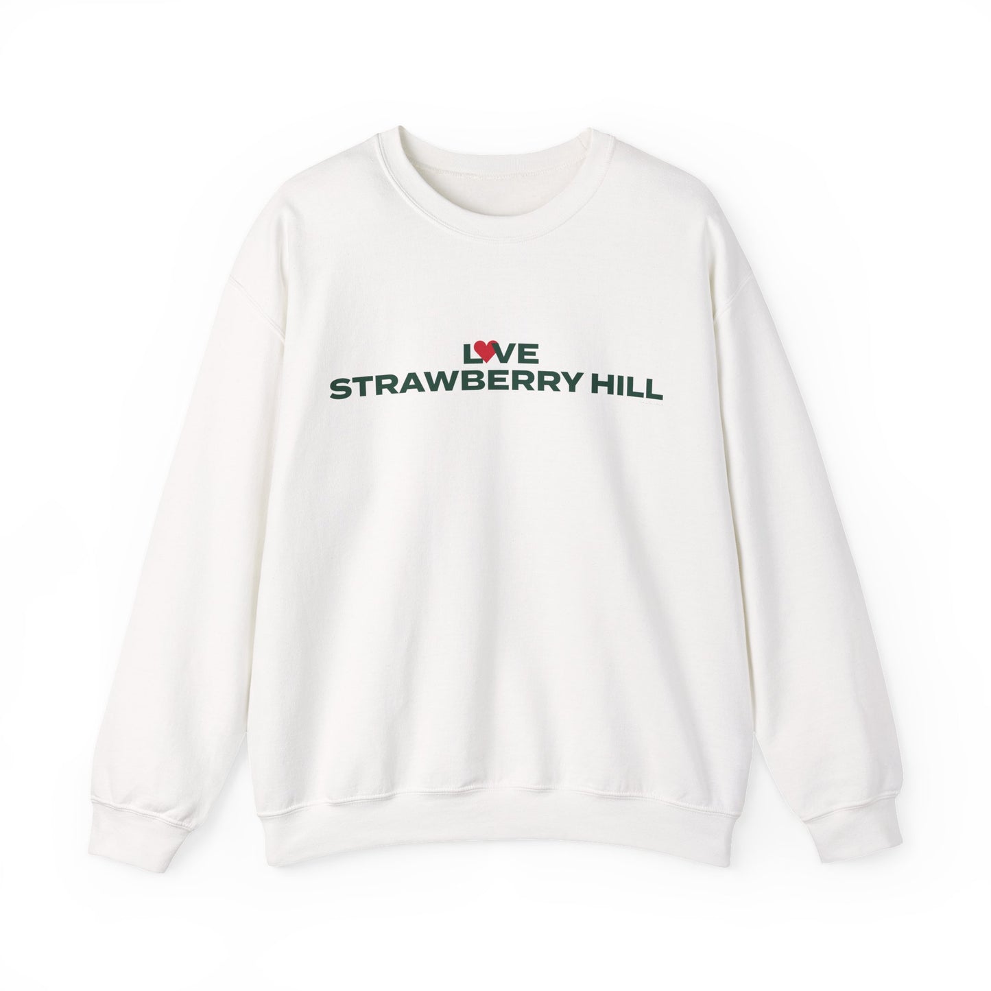 Love Strawberry Hill Unisex Heavy Blend™ Crewneck Sweatshirt