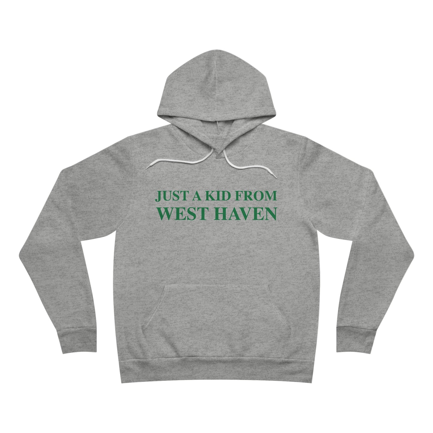 Just a kid from West Haven Unisex Sponge Fleece Pullover Hoodie