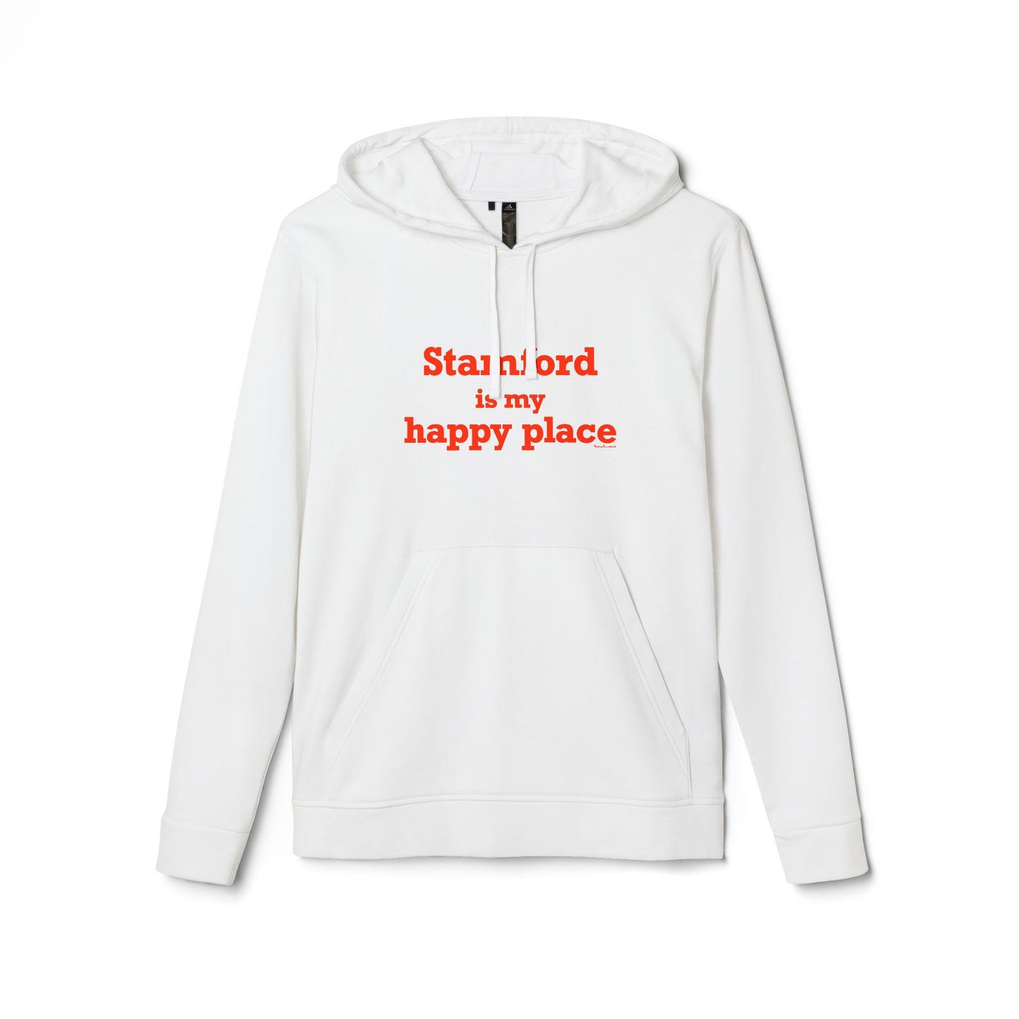 Stamford Is My Happy Place adidas Unisex Fleece Hoodie