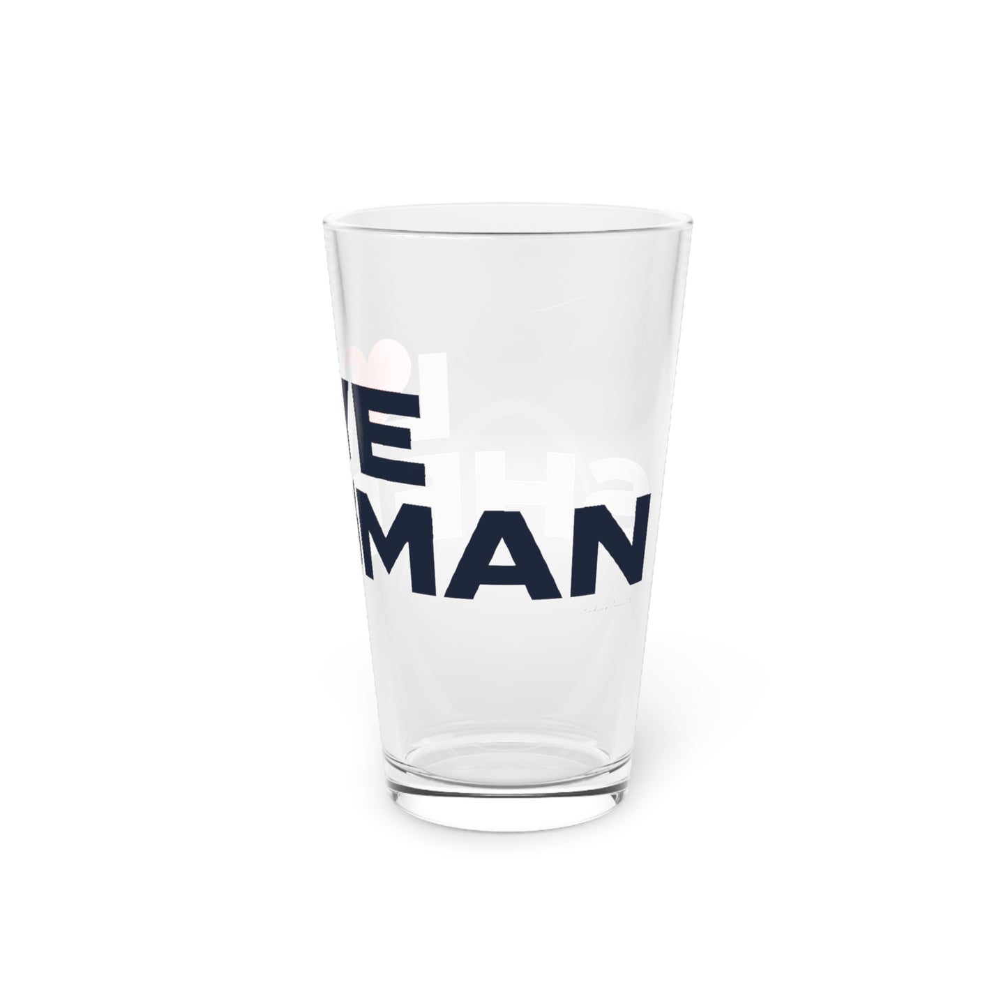 Love Sherman Pint Glass, 16oz