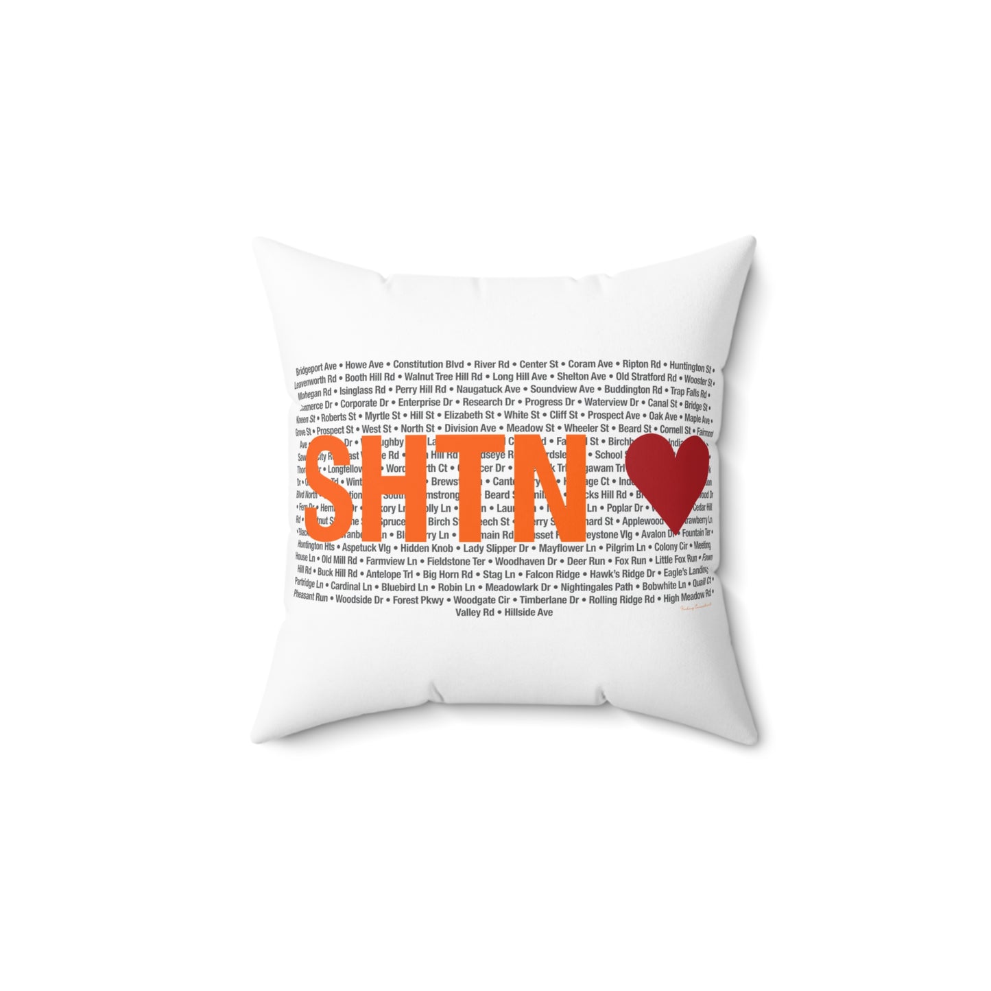 Shelton Love Spun Polyester Square Pillow