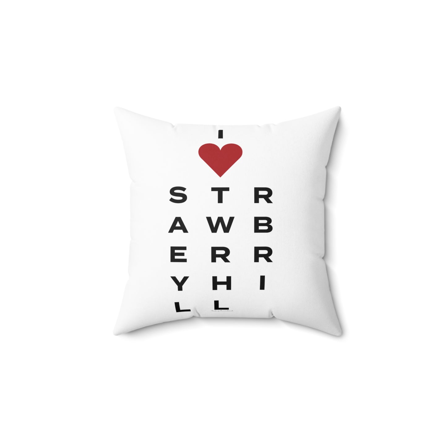 Strawberry Hill Vision Spun Polyester Square Pillow
