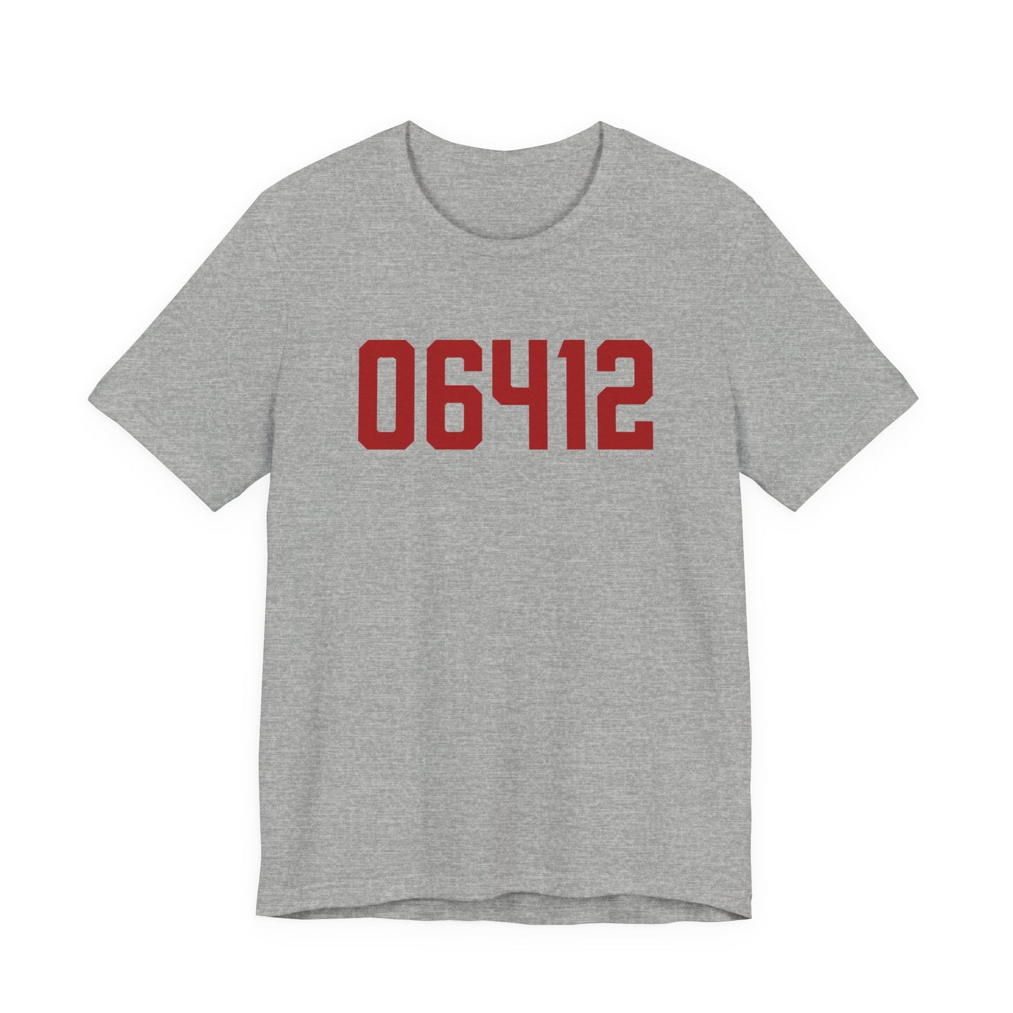 06412 Chester Connecticut Zip Code Unisex Jersey Short Sleeve T-Shirt