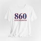 860 East Haddam Red White & Blue Unisex Jersey Short Sleeve T-Shirt
