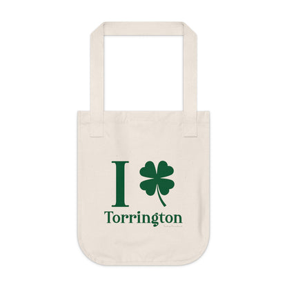 I Clover Torrington Organic Canvas Tote Bag