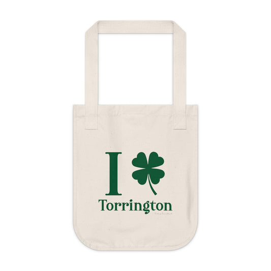 I Clover Torrington Organic Canvas Tote Bag