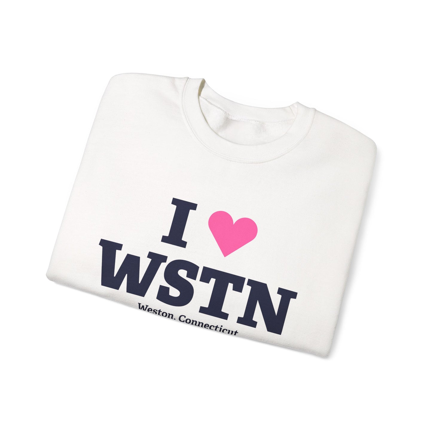 I Heart WSTN Unisex Heavy Blend™ Crewneck Sweatshirt