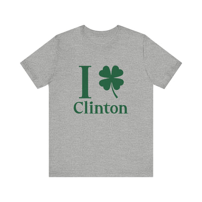 I Clover Clinton Unisex Jersey Short Sleeve T-Shirt