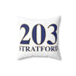 203 Stratford Spun Polyester Square Pillow