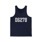 06278 Ashford CT Zip Code Unisex Jersey Tank Top