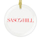 41 Tilt Sasco Hill Glass Ornaments