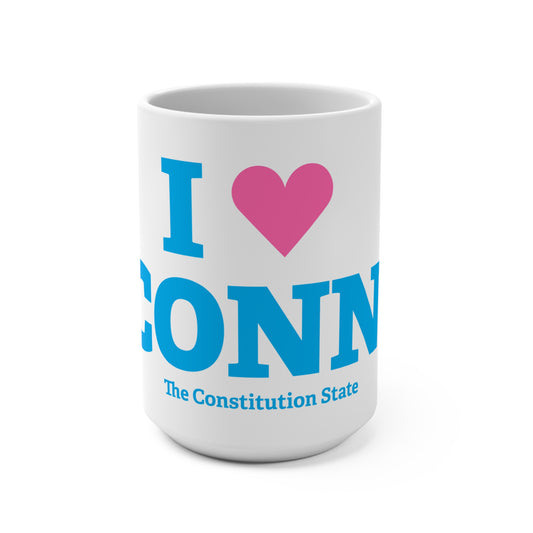 I Heart CONN. Mug 15oz