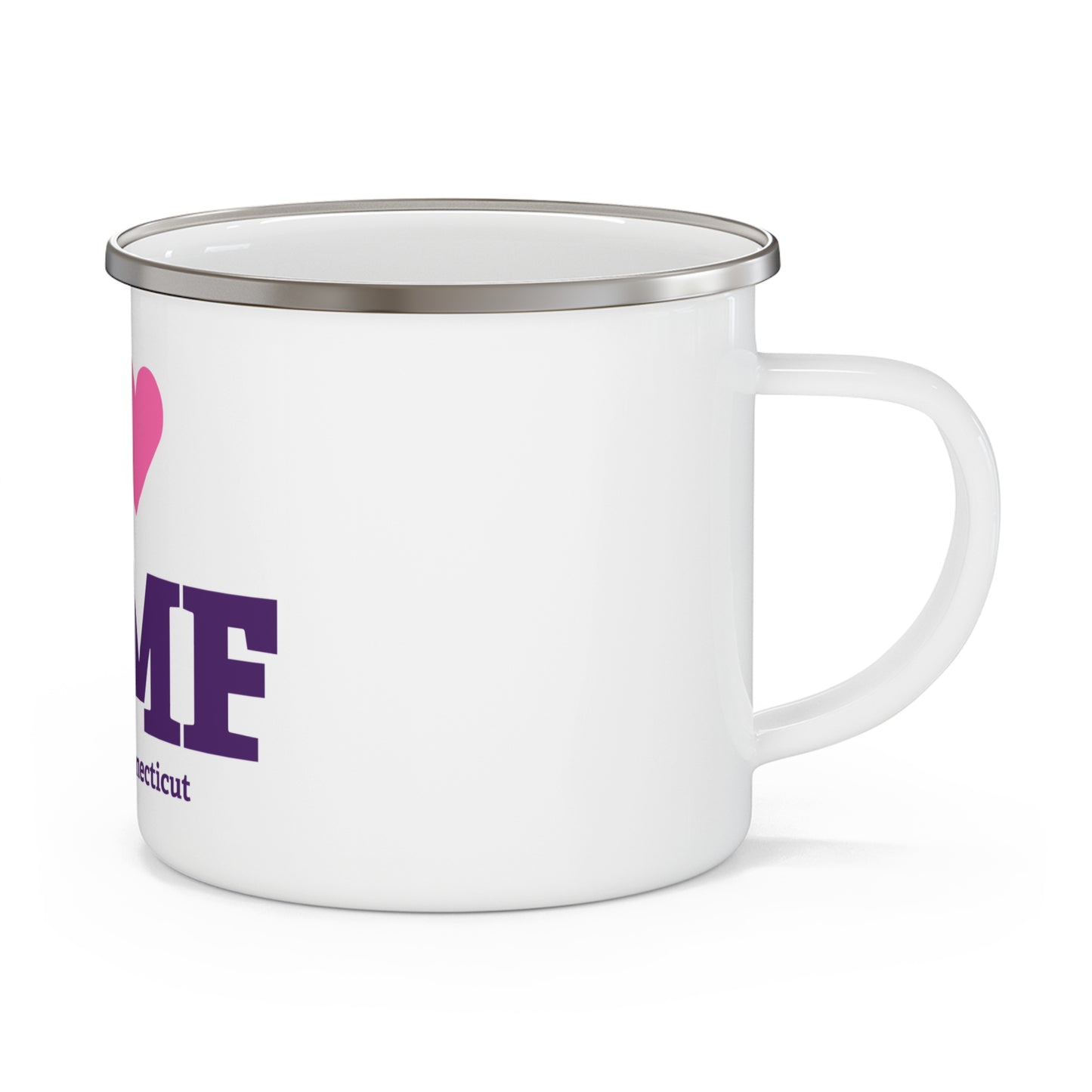 I Heart STMF Enamel Camping Mug
