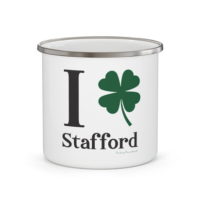 I Clover Stafford Enamel Camping Mug