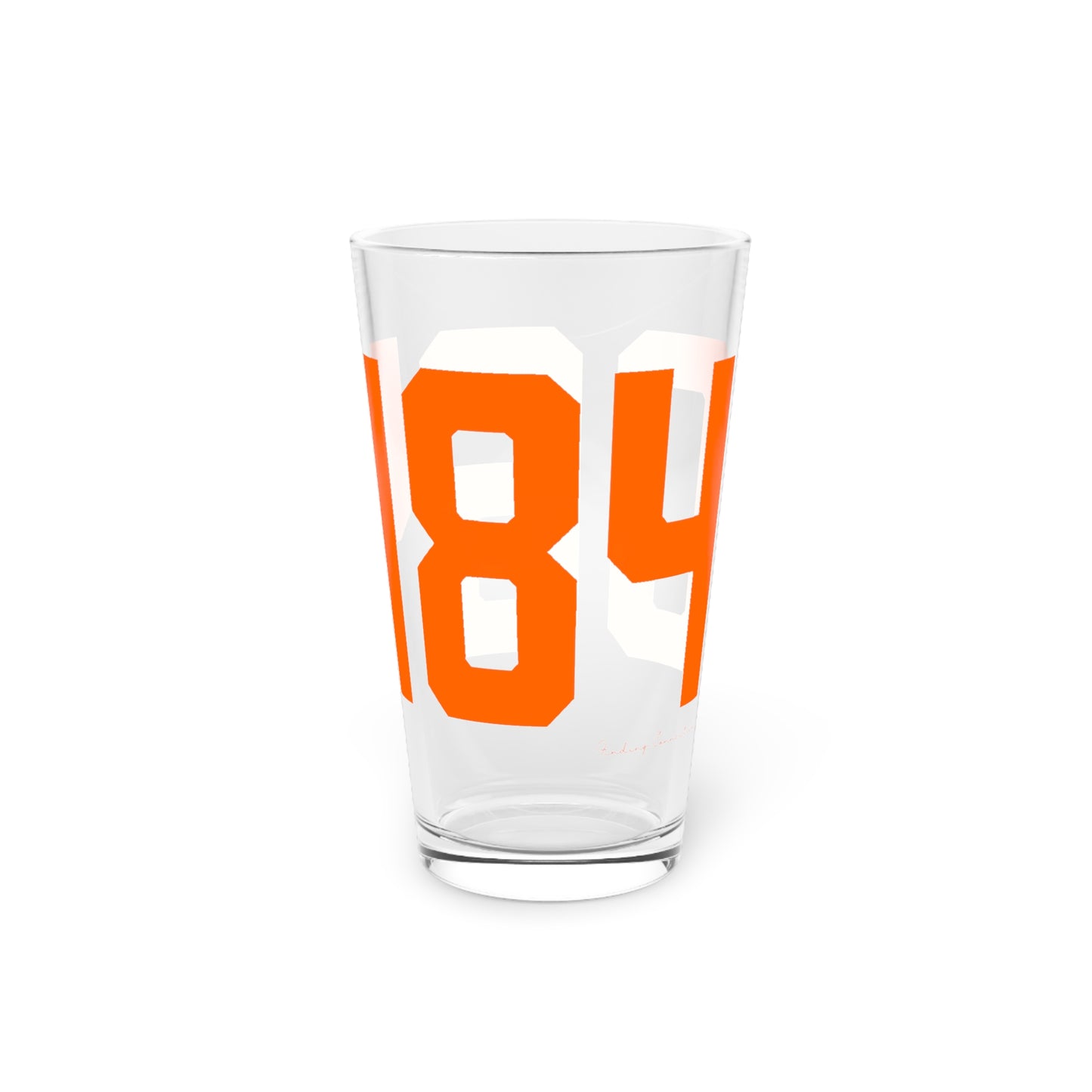06484 Shelton Connecticut Zip Code Pint Glass, 16oz