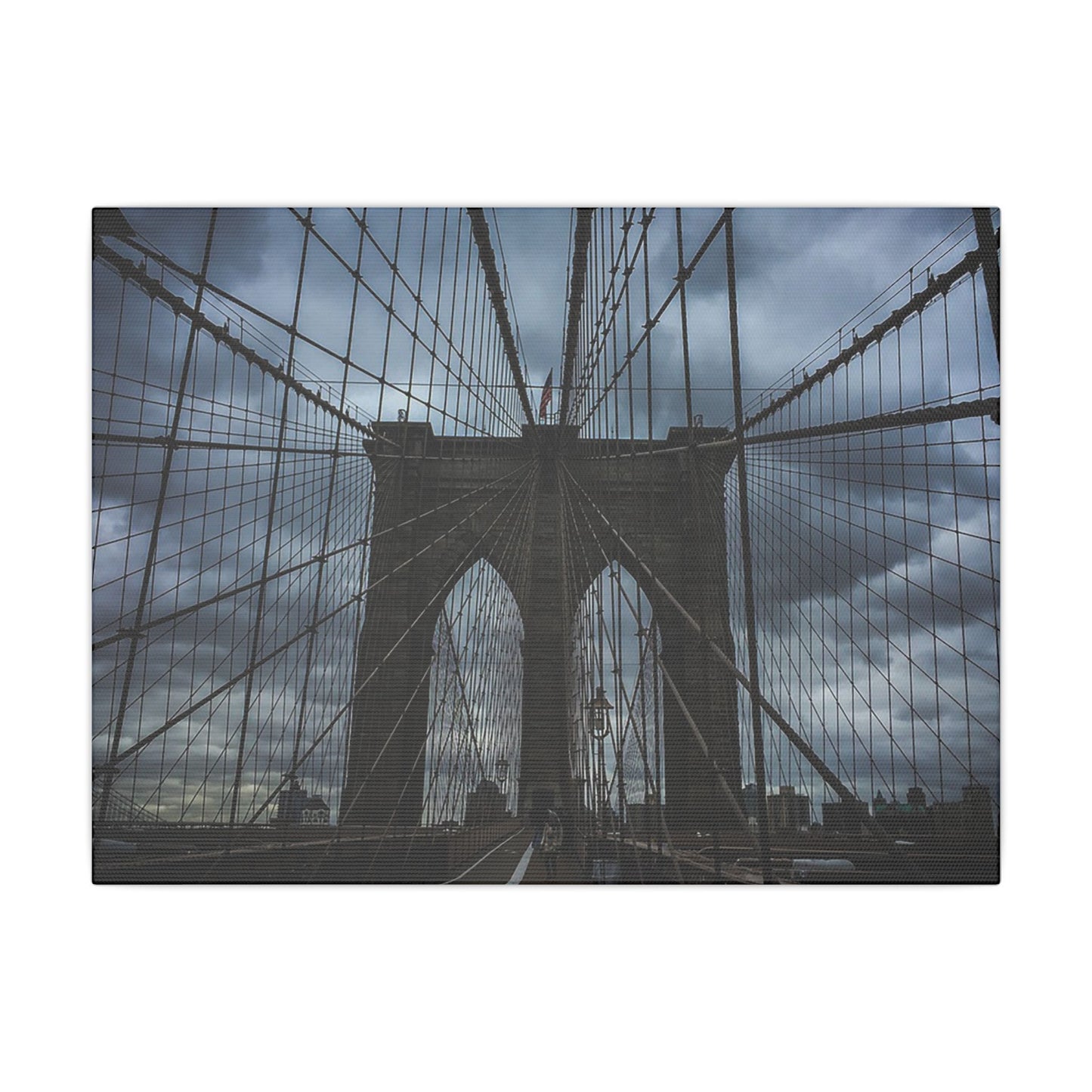 In the Middle of the Bridge Matte Canvas, Stretched, 0.75" (Multi-Size)