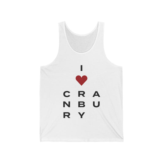 Cranbury Vision Unisex Jersey Tank Top