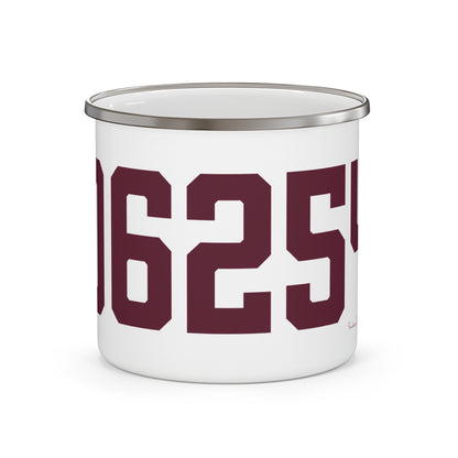 06254 Franklin Connecticut Zip Code Enamel Camping Mug