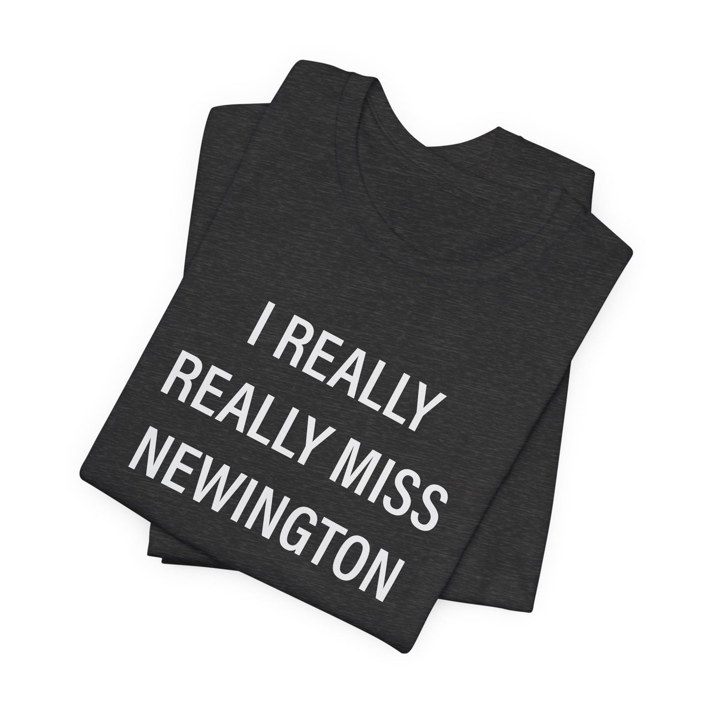 I Really Really Miss Newington Unisex Jersey Short Sleeve Tee