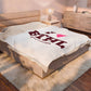 I Heart BTHL Velveteen Plush Blanket