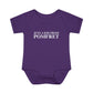 Just a kid from Pomfret Infant Baby Rib Bodysuit