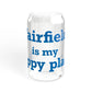 Fairfield Is My Happy Place Sipper Glass, 16oz
