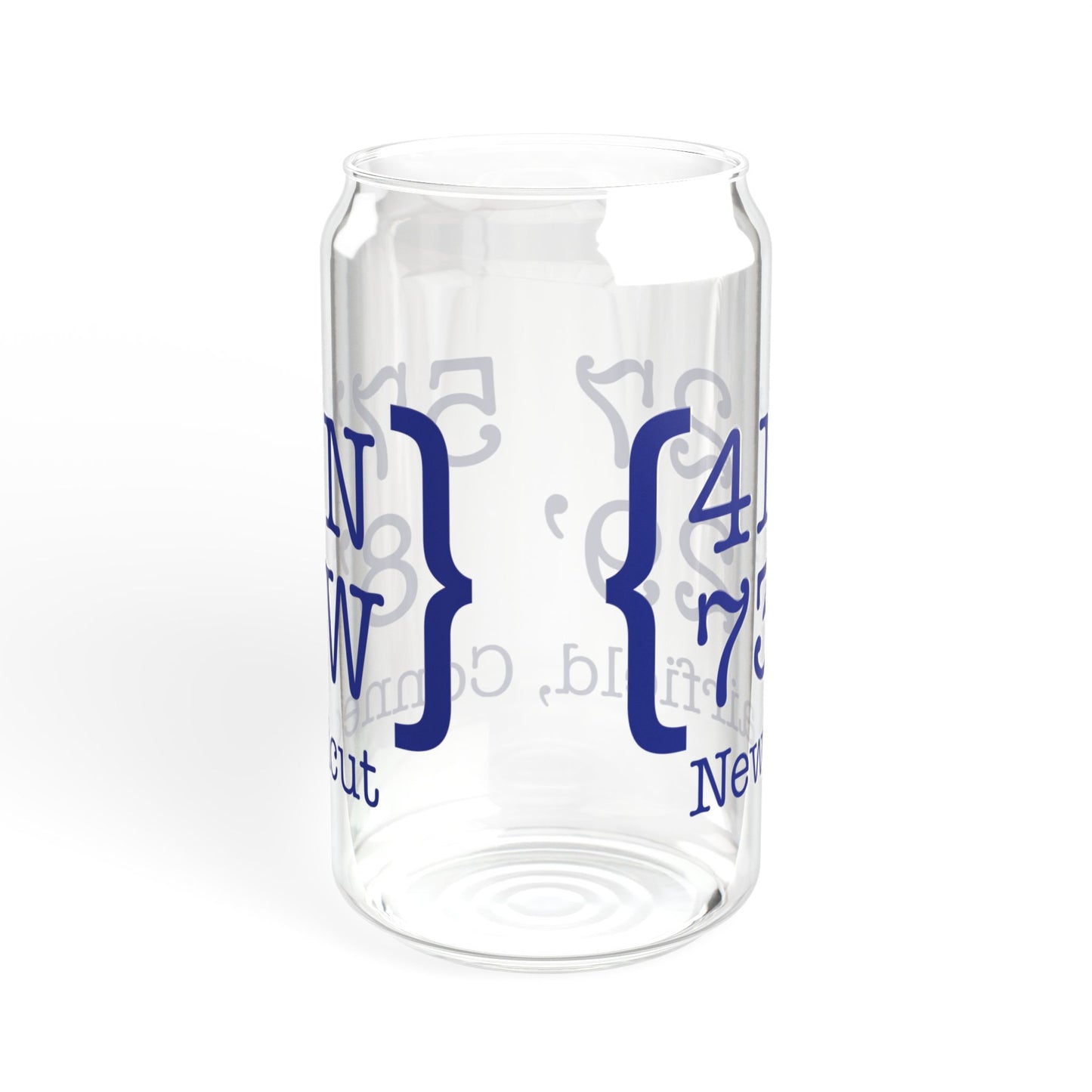 New Fairfield Coordinates Sipper Glass, 16oz
