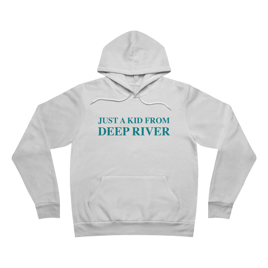 Just a kid from Deep River Unisex Sponge Fleece Pullover Hoodie