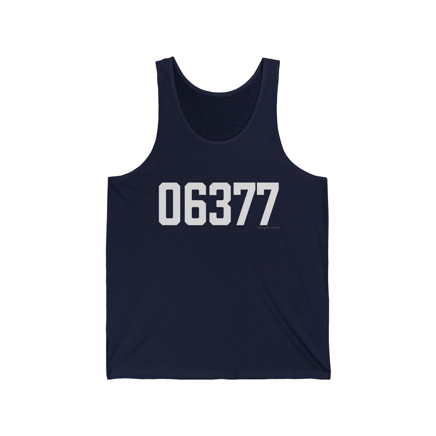 06377 Sterling CT Zip Code Unisex Jersey Tank Top