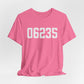 06235 Chaplin CT Zip Code Unisex Jersey Short Sleeve T-Shirt
