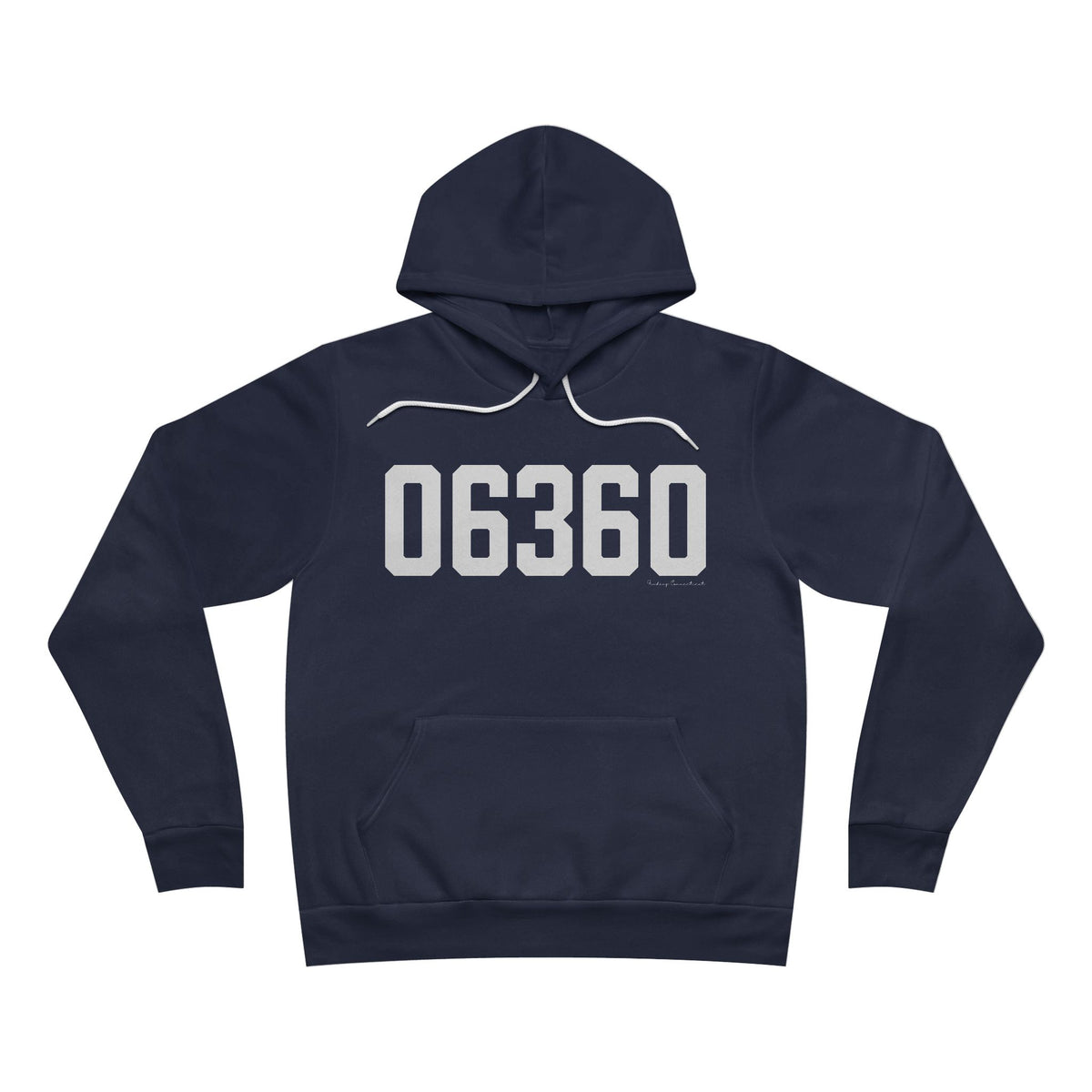 06360 Norwich CT Zip Code Unisex Sponge Fleece Pullover Hoodie