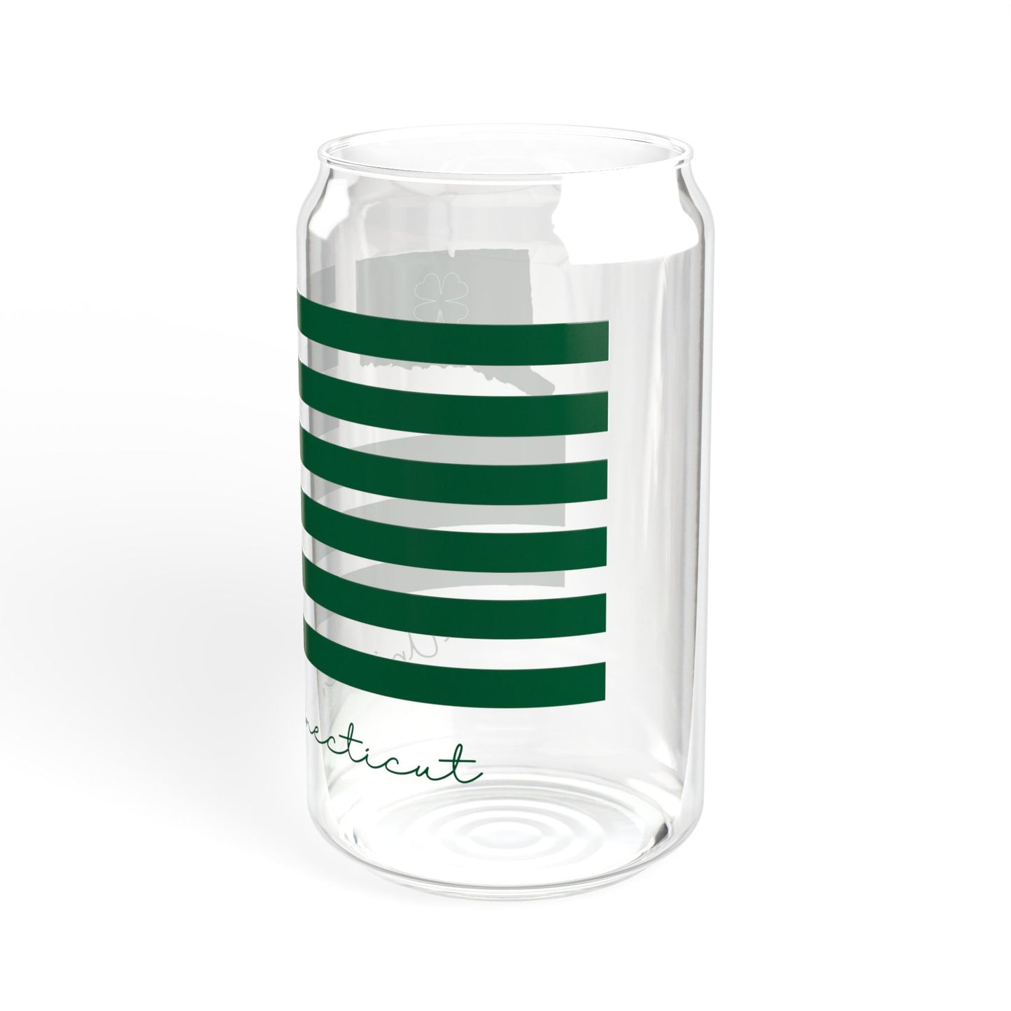 Union Connecticut St. Patrick’s Day Flag Sipper Glass, 16oz