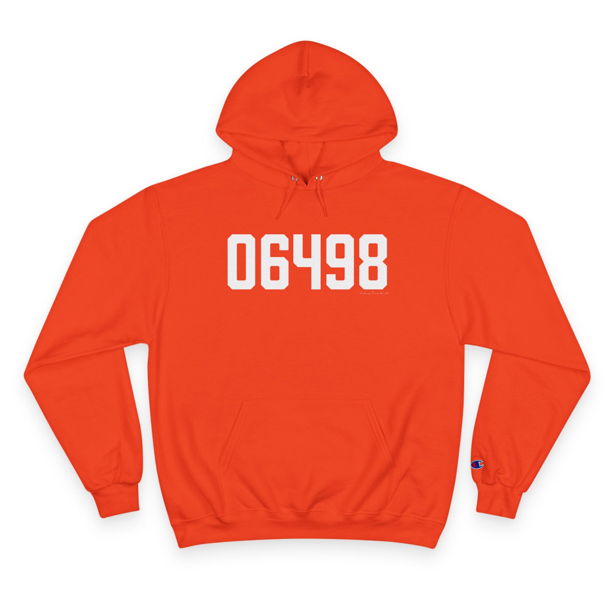 06498 Westbrook CT Zip Code Champion Hoodie