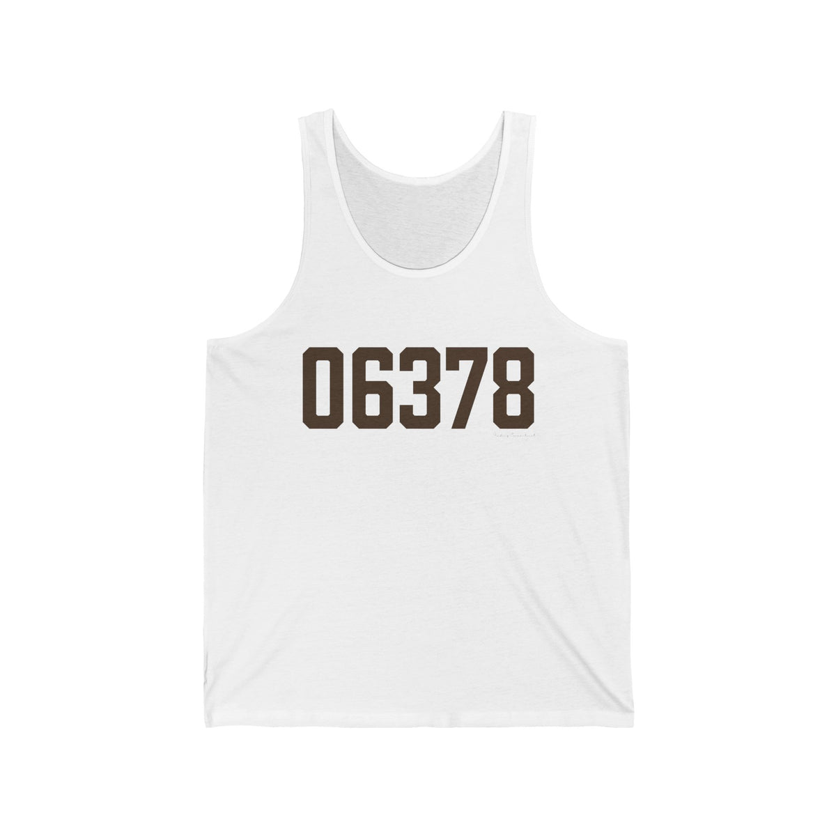 06378 Sprague Connecticut Zip Code Unisex Jersey Tank Top