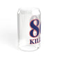 860 Killingly Red, White & Blue Sipper Glass, 16oz