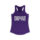 06412 Chester CT Zip Code Women's Ideal Racerback Tank Top
