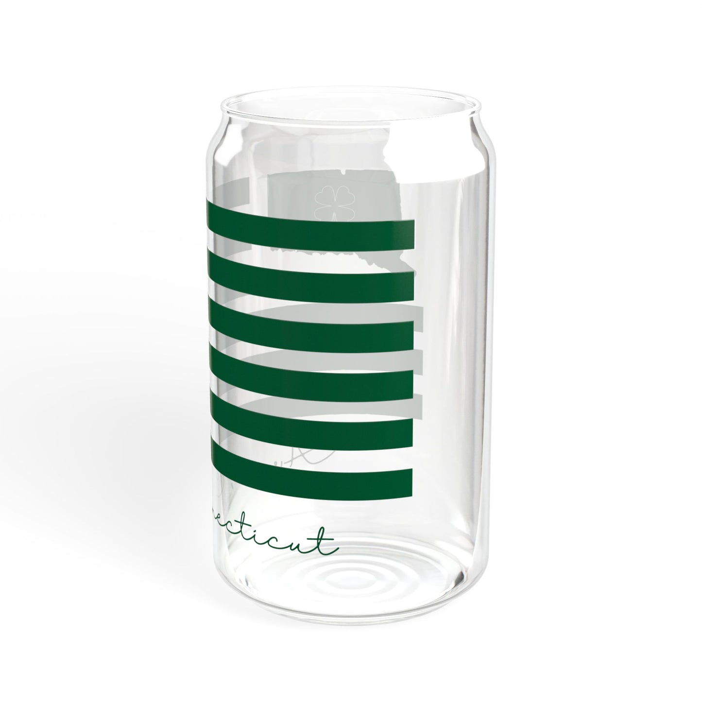 Avon Connecticut St. Patrick’s Day Flag Sipper Glass, 16oz