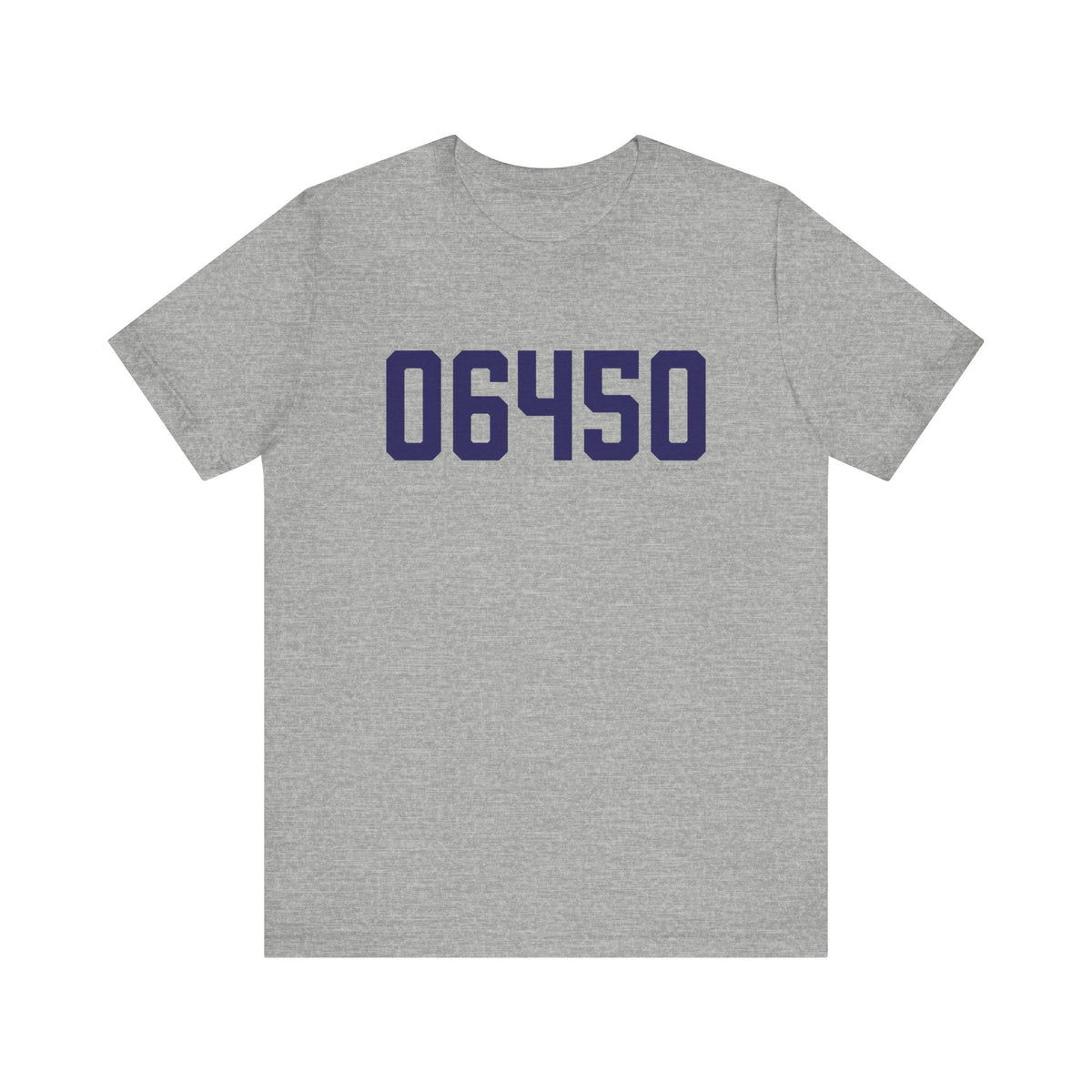 06450 Meriden Connecticut Zip Code Unisex Jersey Short Sleeve T-Shirt