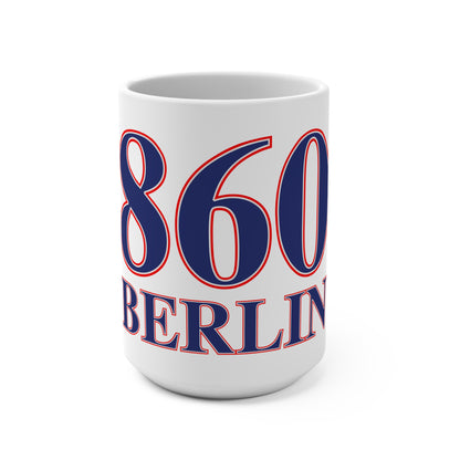 860 Berlin Red, White & Blue Mug 15oz