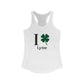 I Clover Lyme Women's Ideal Racerback Tank Top