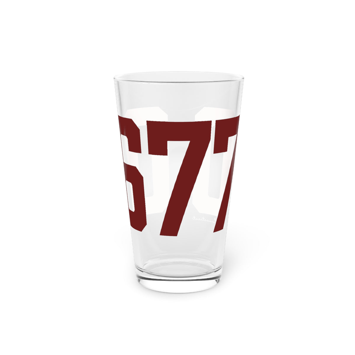 06770 Naugatuck Connecticut Zip Code Pint Glass, 16oz