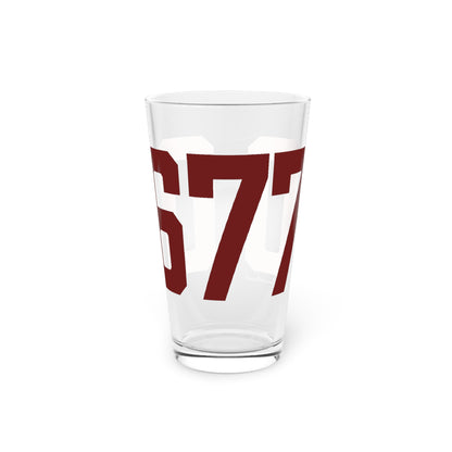 06770 Naugatuck Connecticut Zip Code Pint Glass, 16oz