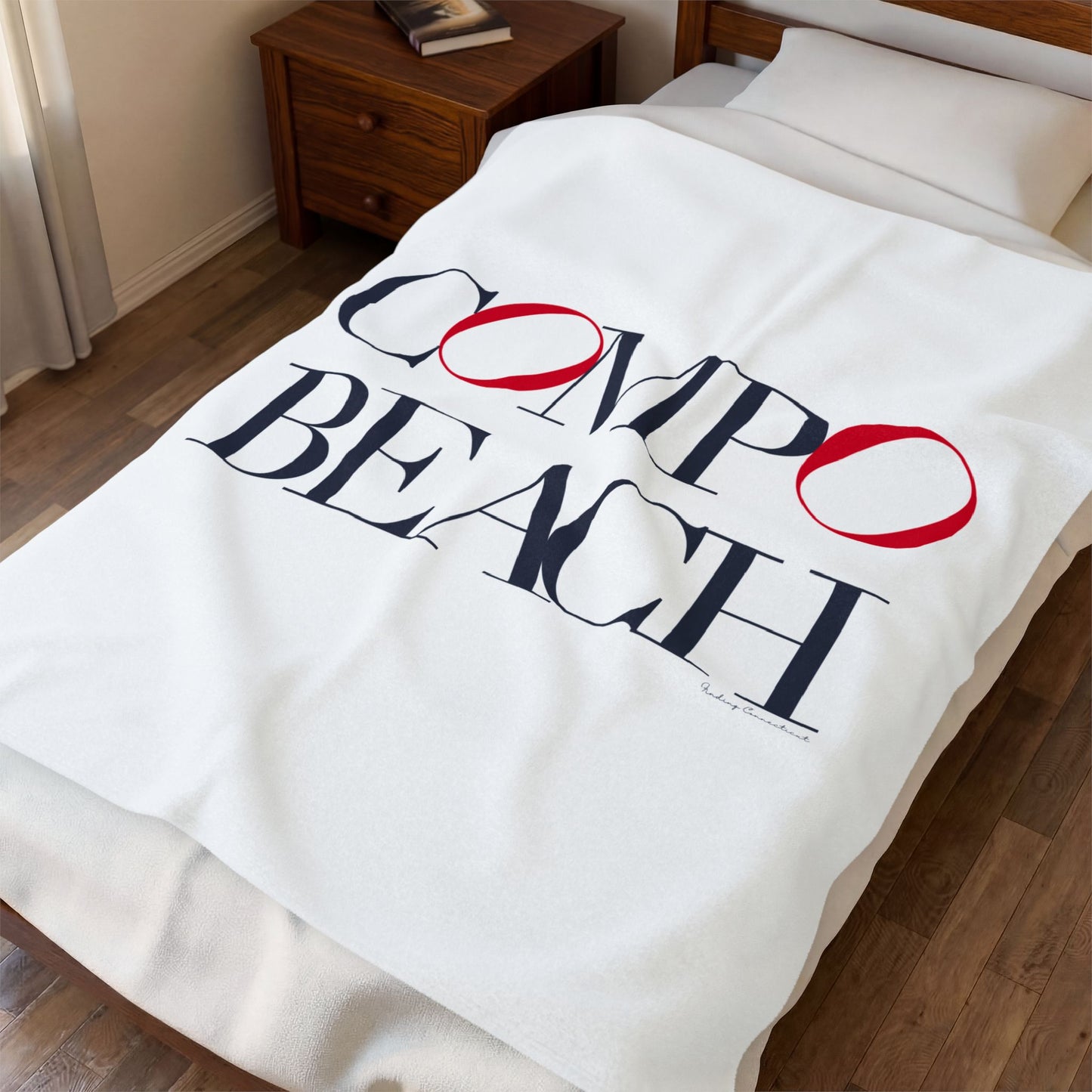 41 Tilt Compo Beach Velveteen Plush Blanket